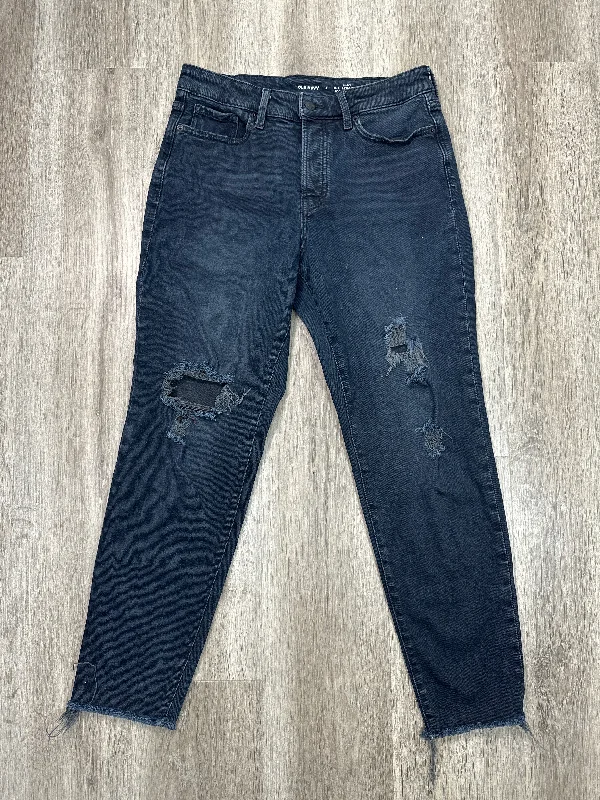 Spiritual Vitality Jeans Straight By Old Navy In Black Denim, Size: 6