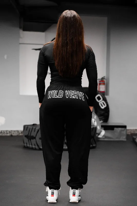 Sweet Girl I FEAR NO ONE WILD VERVE JOGGER (BLACK)