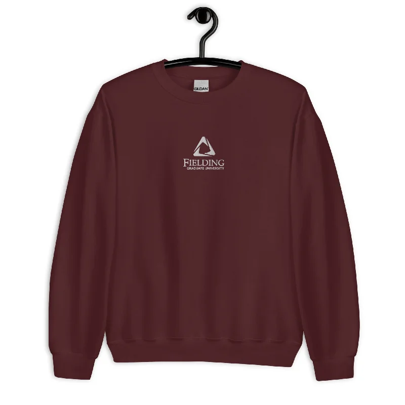 Noble Temperament Unisex Sweatshirt | Embroidered Fielding Logo