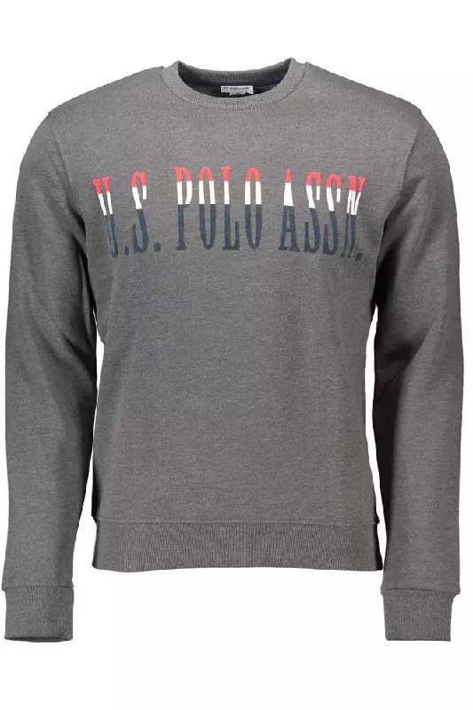 Stylish Ease U.S. POLO ASSN. Classic  Cotton Crew Neck Men's Sweater