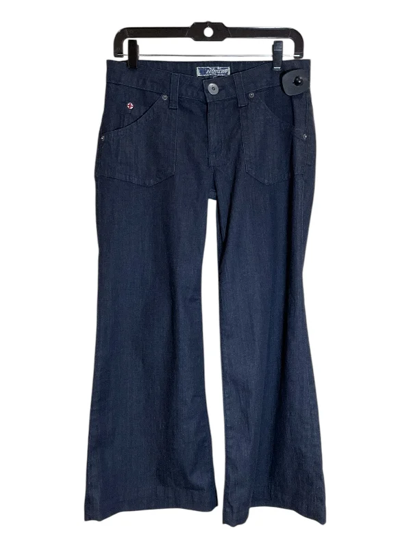 Effortless Style Jeans Wide Leg By Hudson In Blue Denim, Size: 6