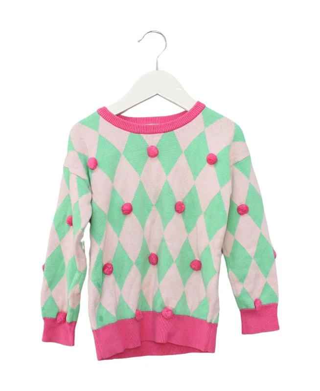 Fashion Pioneer Seed Knit Sweater 4T - 5T