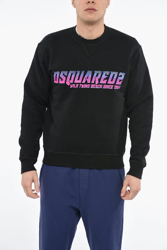 Trendy Items Dsquared2 SURF Hoodie Sweatshirt with Lettering