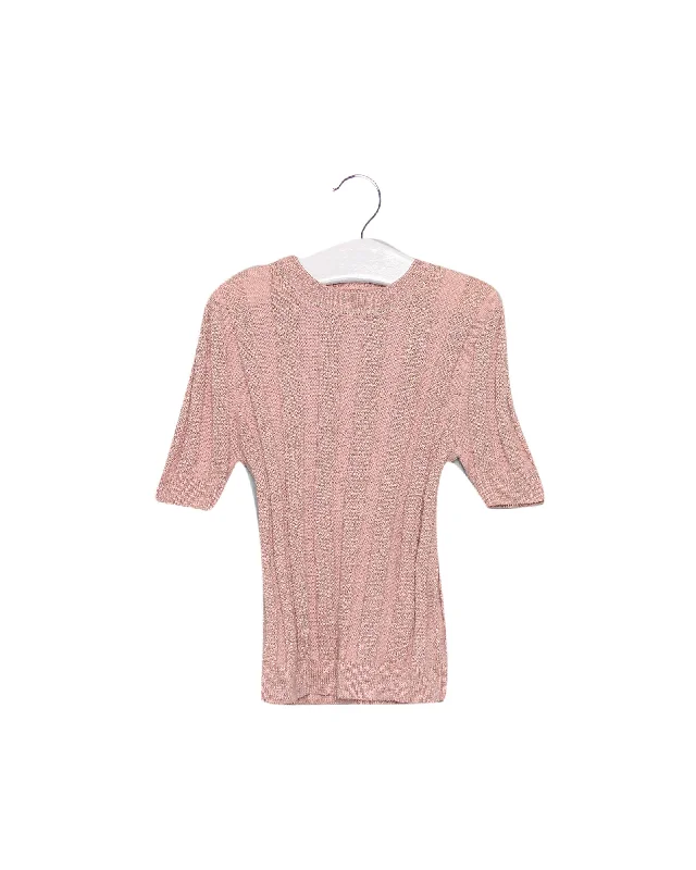 Effortless Elegance Velveteen Knit Sweater 6T