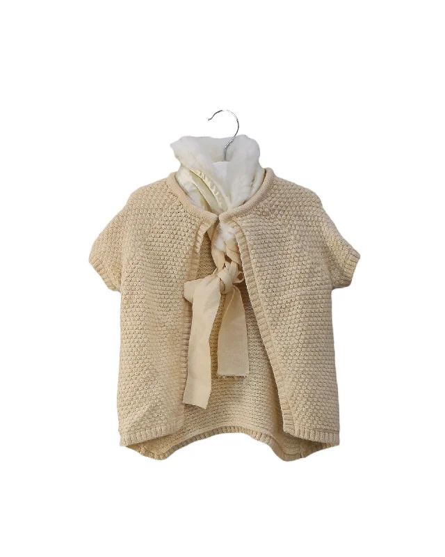 Sports Cool Nicholas & Bears Cardigan with Faux Fur Trim 3T