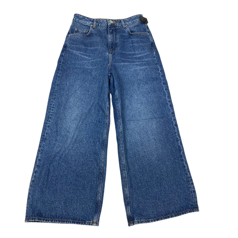 Luxury Fashion Jeans Wide Leg By Asos In Blue Denim, Size: 6