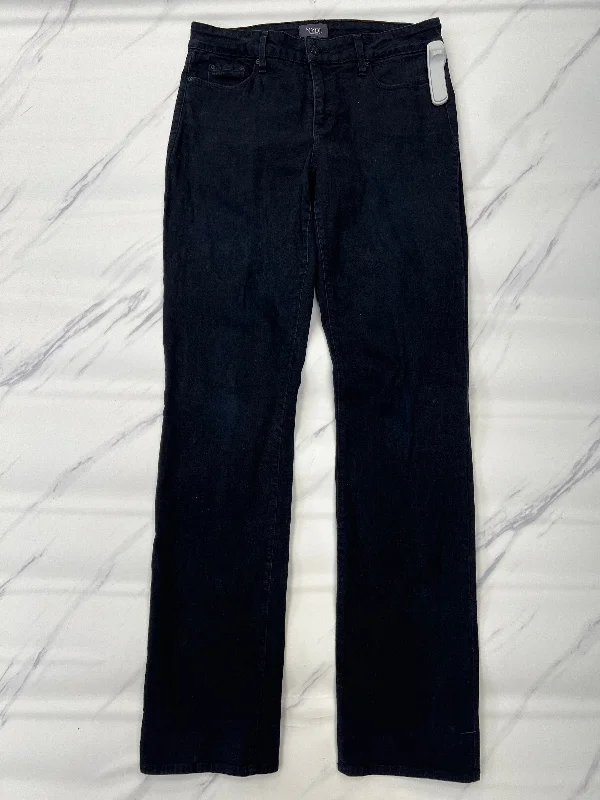 Unique Fashion Jeans Straight By Not Your Daughters Jeans In Black, Size: 10