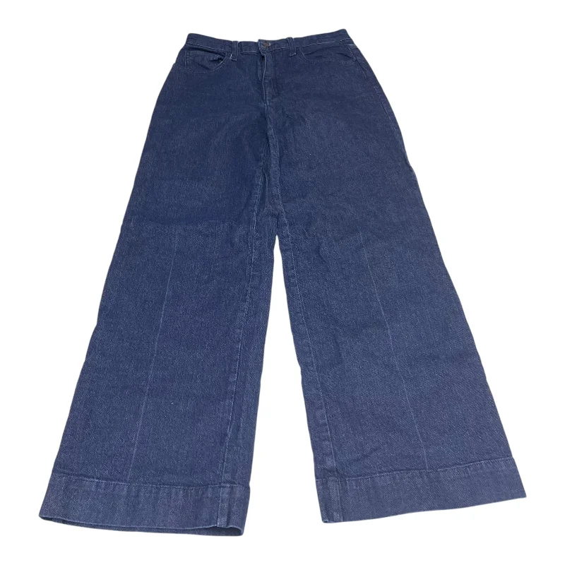Fresh And Natural Jeans Wide Leg By Universal Thread In Blue Denim, Size: 8