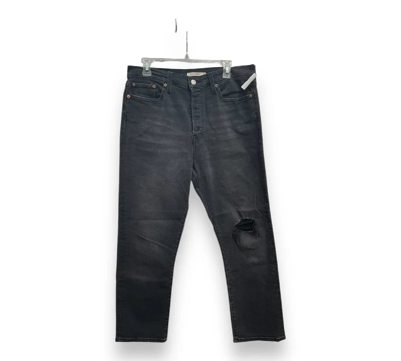 Design Trend Jeans Straight By Levis In Black, Size: 14