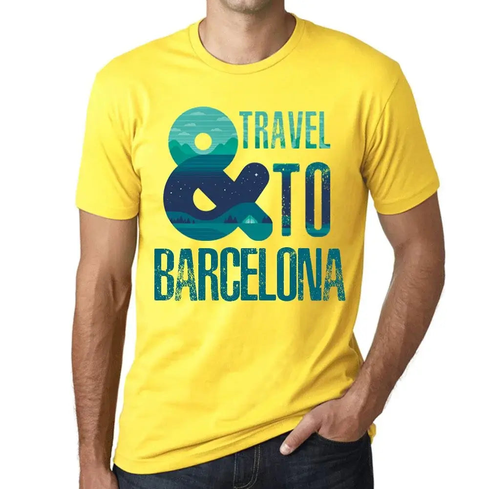 Cool Breeze At Night Men's Graphic T-Shirt And Travel To Barcelona Eco-Friendly Limited Edition Short Sleeve Tee-Shirt Vintage Birthday Gift Novelty