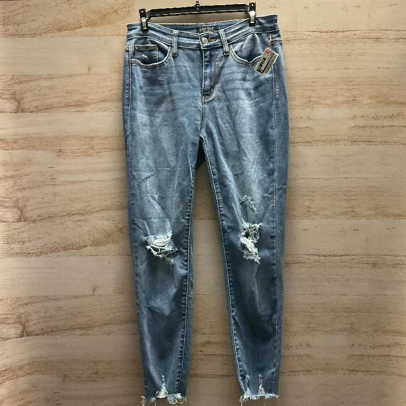 Comfy Dress Jeans Skinny By Judy Blue In Blue, Size: 6