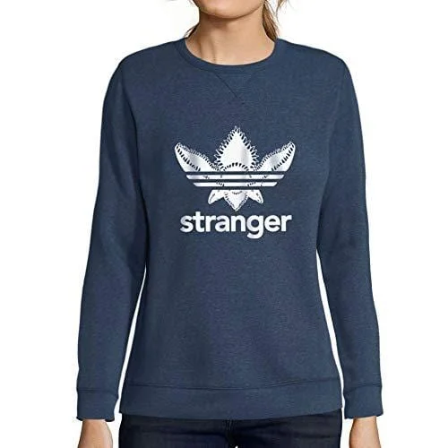 Comfortable Wear Ultrabasic - Femme Imprimé Graphique Sweat-Shirt Casual Sweatshirt Monster