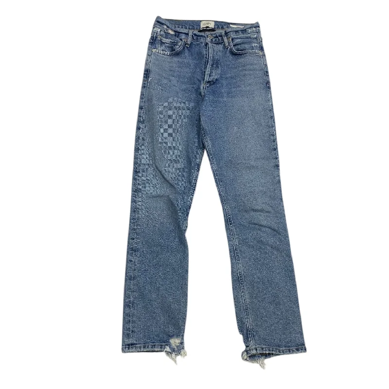Party Wear Jeans Skinny By Citizens Of Humanity In Blue Denim, Size: 2