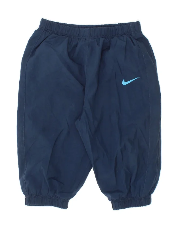 Simple Style NIKE Baby Boys Joggers Tracksuit Trousers 6-9 Months Navy Blue