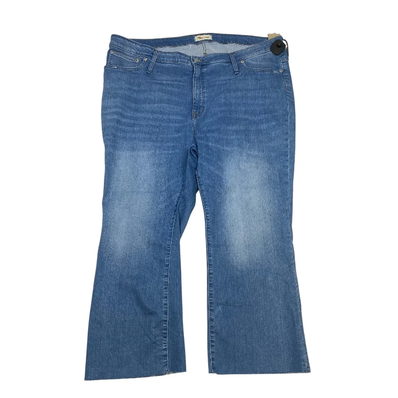All-Day Outfits Jeans Boot Cut By Madewell In Blue Denim, Size: 24