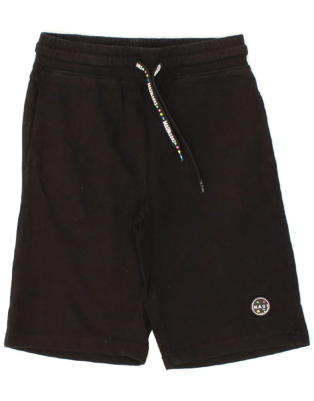 Body Design MAUI AND SONS Boys Sport Shorts 9-10 Years Black Cotton