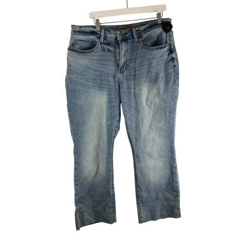 Simple Comfort Jeans Straight By Judy Blue In Blue Denim, Size: 18