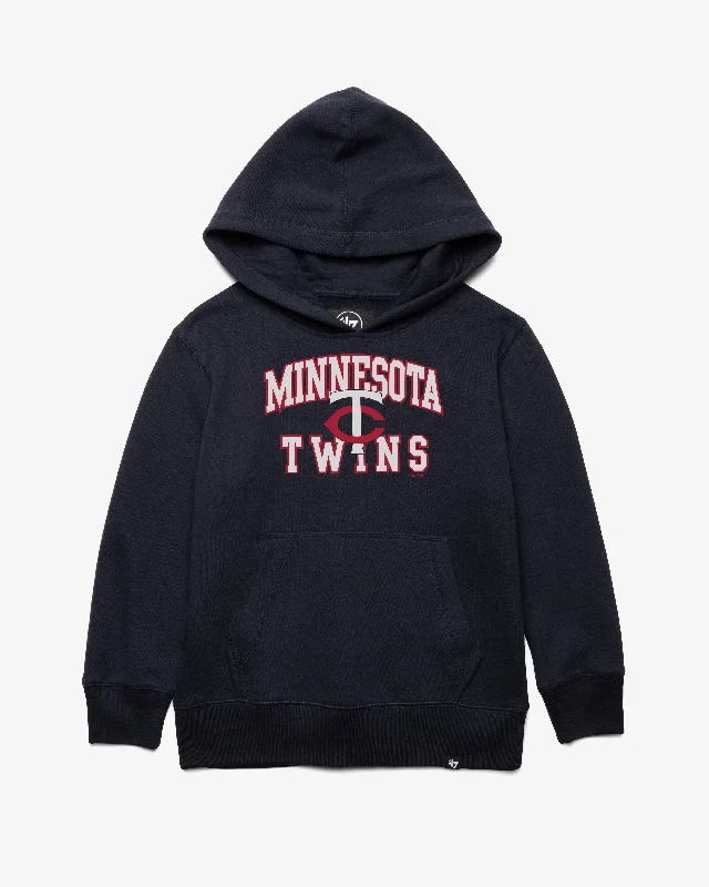 Personalized Design MINNESOTA TWINS VELOCITY '47 HEADLINE HOOD KIDS