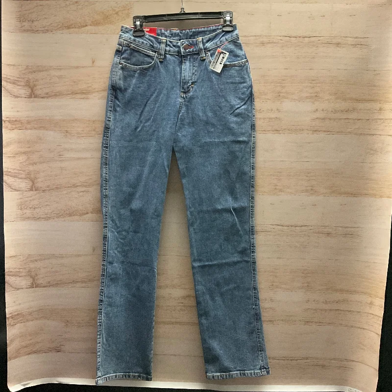Noble And Elegant Jeans Boot Cut By Wrangler In Blue, Size: 4