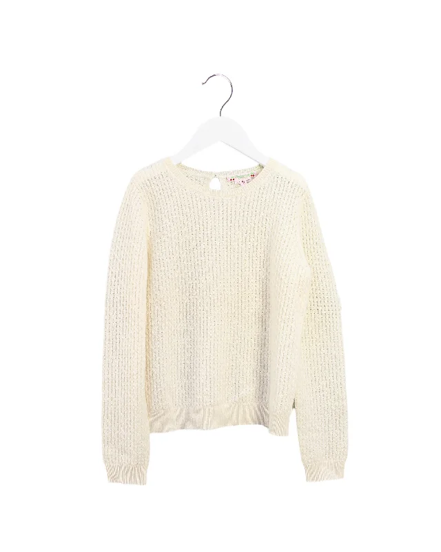 Exquisite Fabrics Bonpoint Knit Sweater 10Y