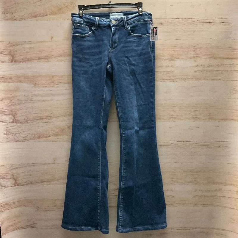 Timeless Style Jeans Boot Cut By Risen In Blue Denim, Size: 4l