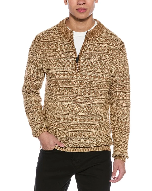 Casual Ease tyler böe Patterned 1/4-Zip Sweater