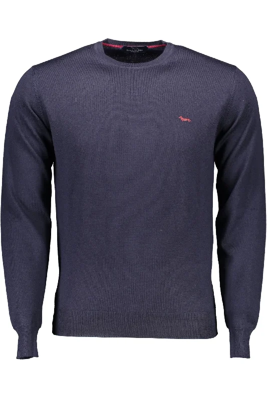 Classic Harmont & Blaine Chic Round Neck Woolen Men's Sweater