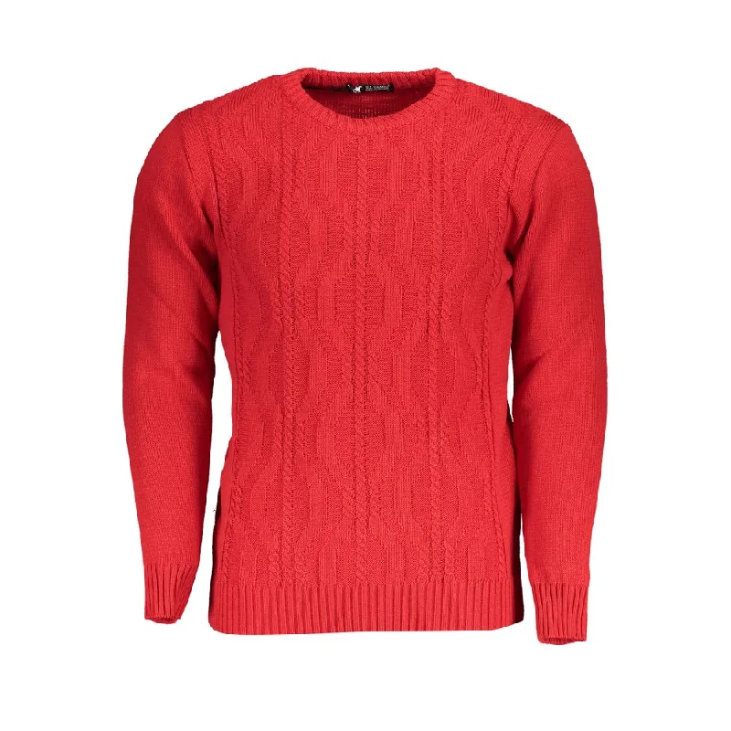 Thin Design U.S. Grand Polo  Fabric Men's Sweater