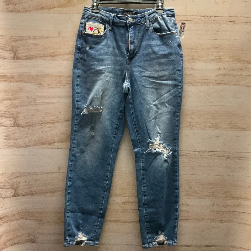 Versatile Outfits Jeans Boyfriend By Judy Blue In Blue Denim, Size: 6