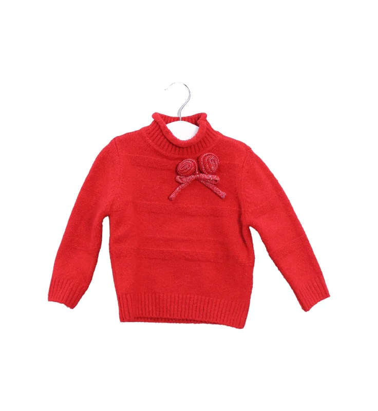Romantic Temperament Chickeeduck Knit Sweater 18-24M (90cm)