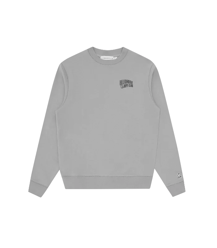 Exquisite Tailoring SMALL ARCH LOGO CREWNECK - GREY