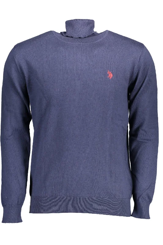 Chic Comfort U.S. POLO ASSN. Elegant  Turtleneck with Embroide Men's Logo