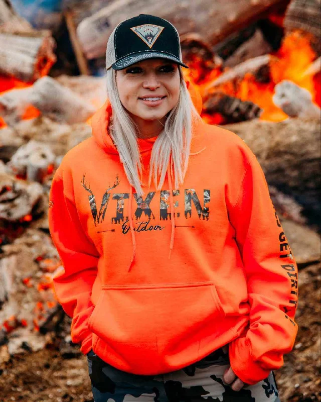Slim Fit Vixen Huntress Pullover Hoodie-Safety