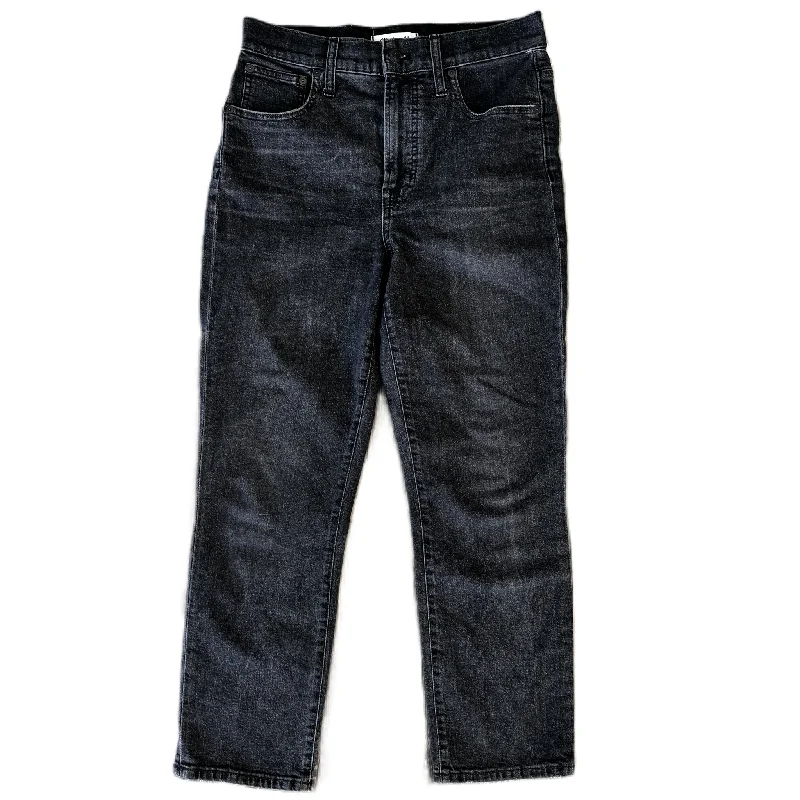 Soft Fashion Jeans Straight By Madewell In Black, Size: 6