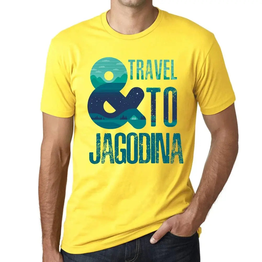 Fashion Expert Men's Graphic T-Shirt And Travel To Jagodina Eco-Friendly Limited Edition Short Sleeve Tee-Shirt Vintage Birthday Gift Novelty