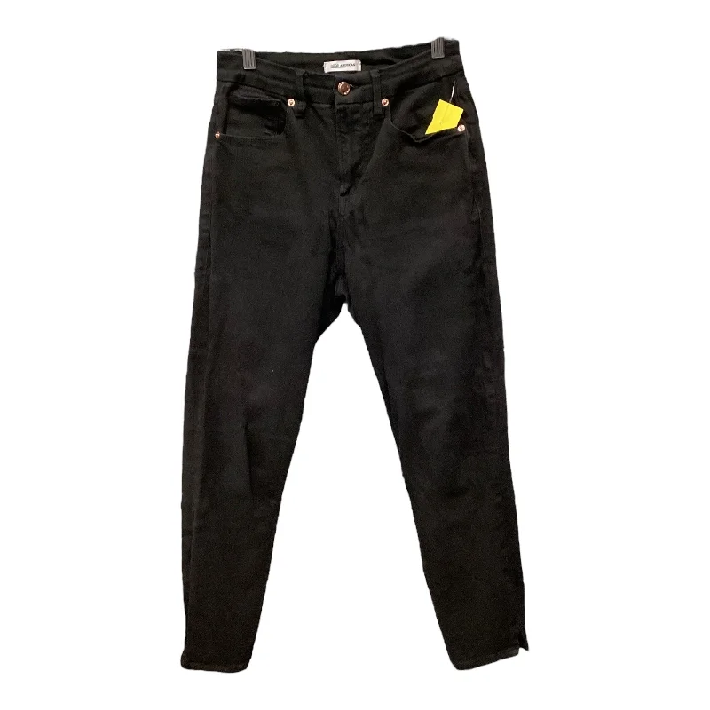 Summer Comfort Jeans Skinny By Good American In Black Denim, Size: 6