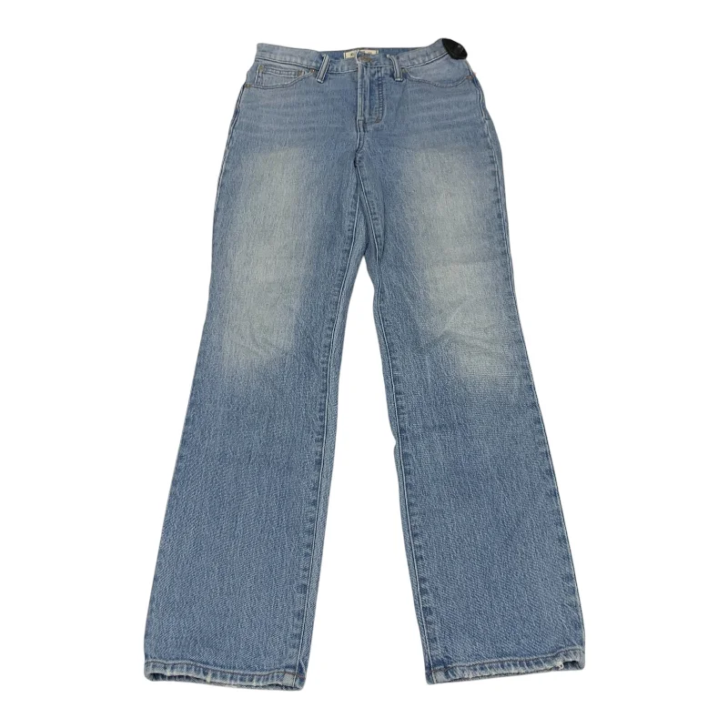 Editorial Design Jeans Straight By Madewell In Blue Denim, Size: 2