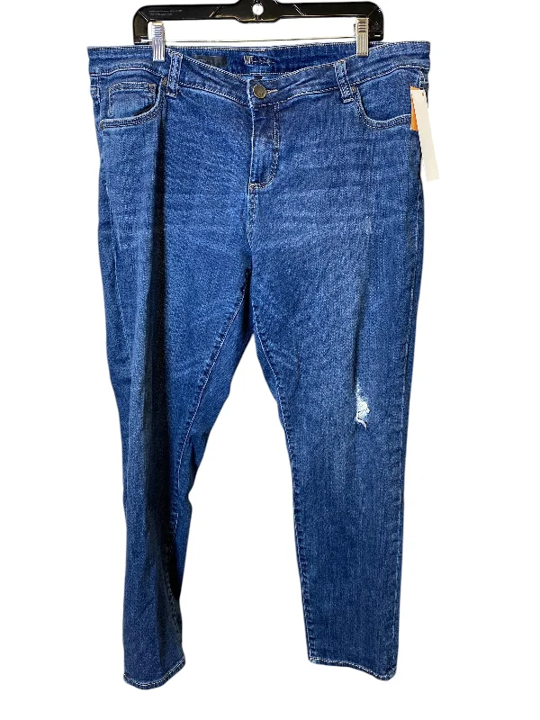 Minimal Classic Jeans Boyfriend By Kut In Blue, Size: 16