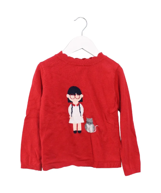 Versatile Itinerary Jacadi Knit Sweater 6T (116cm)