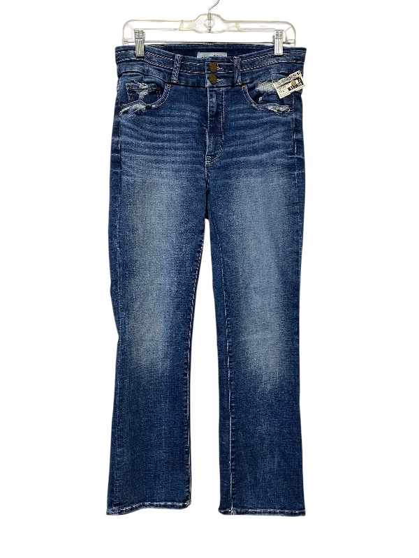 Sporty Elegance Jeans Boot Cut By Bke In Blue Denim, Size: 28