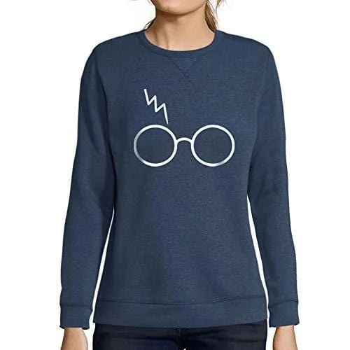 Fresh And Natural Ultrabasic - Femme Graphique Lunettes Cicatrice Éclair Sweatshirt Cadeau Idées Tee Denim Fresh And Natural Ultrabasic - Femme Graphique Lunettes Cicatrice Éclair Sweatshirt Cadeau Idées Tee Denim