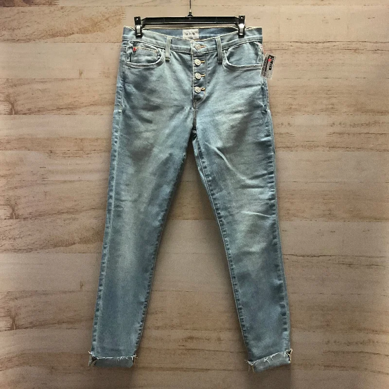 Casual Fit Jeans Skinny By Hudson In Blue Denim, Size: 4