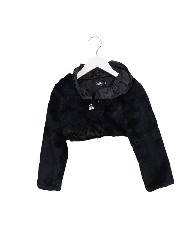 European And American Style Nicholas & Bears Faux Fur Shrug 6T