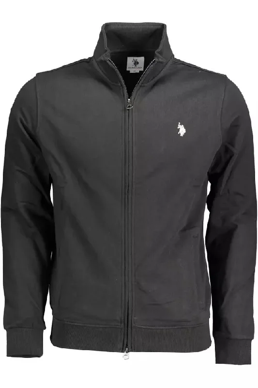 Soft Looks U.S. POLO ASSN. Sleek  Cotton Zip Men's Sweater