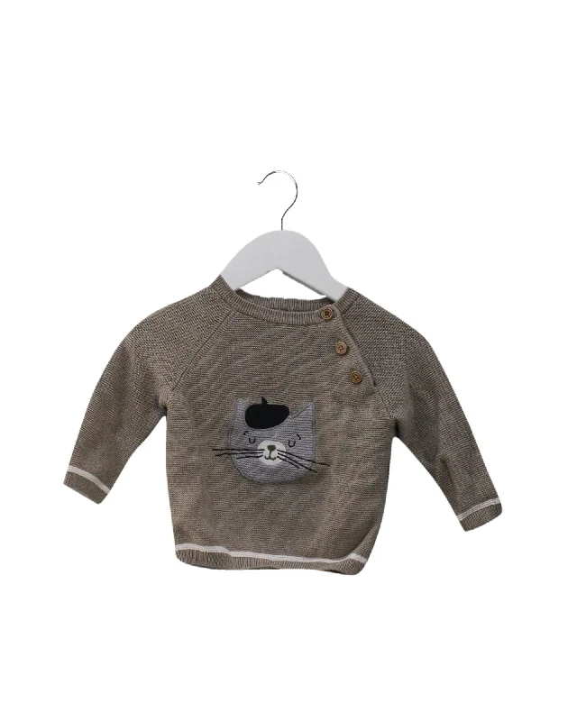 Soft Feel Sergent Major Knit Sweater 6M