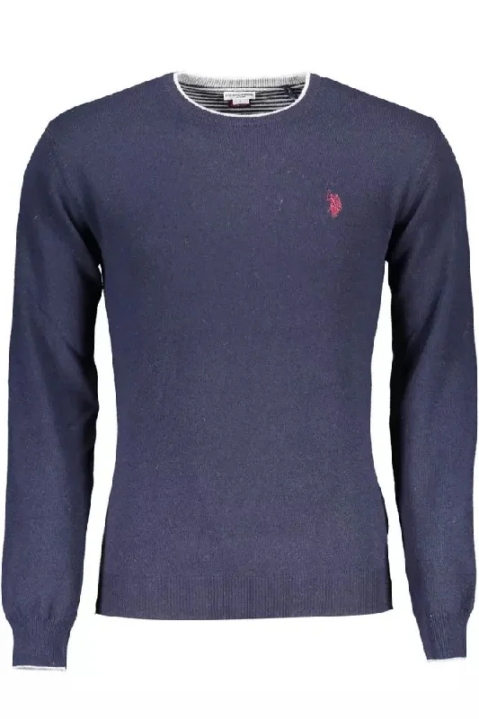 Casual Comfort U.S. POLO ASSN. Classic  Wool-Blend Slim Men's Sweater