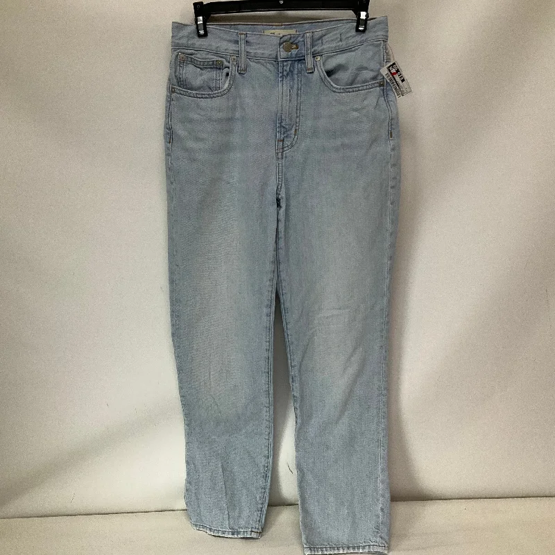 Beautiful Romance Jeans Straight By Madewell In Blue Denim, Size: 2