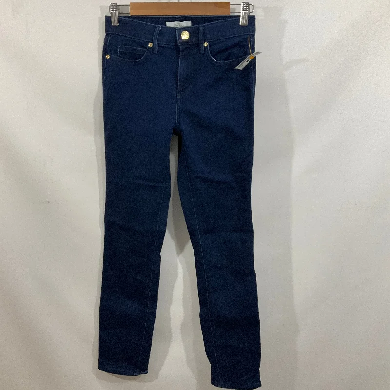 Elegant Outline Jeans Skinny By Lilly Pulitzer In Blue Denim, Size: 2
