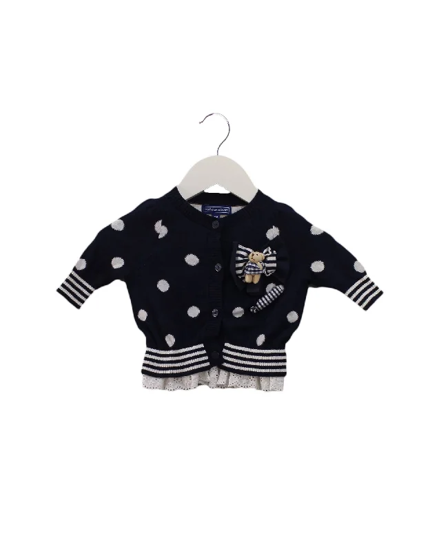 Carefree Nicholas & Bears Cardigan 6M