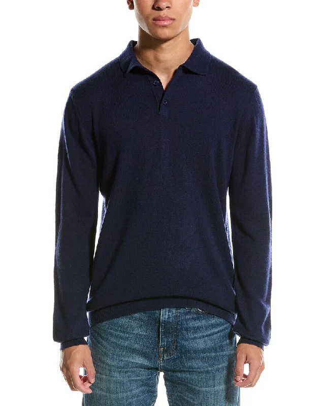 Comfortable Fashion Looks Brodie Cashmere Wool & Cashmere-Blend Brodie Trophy Neck Sweater